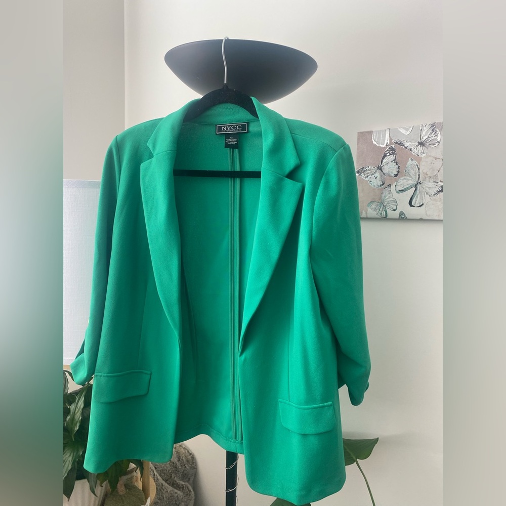 💕Green Blazer💕